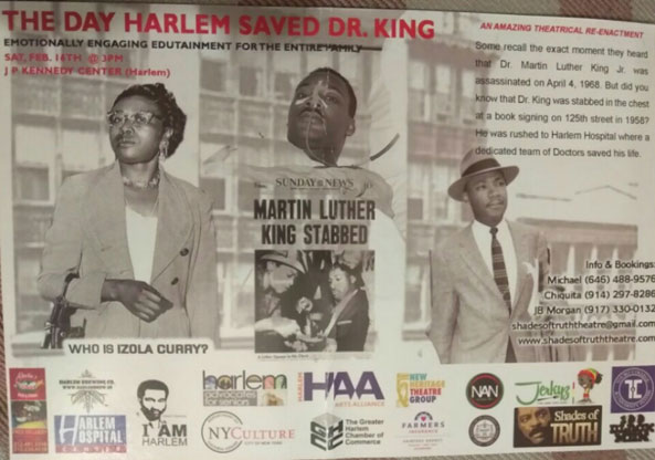 The Day Harlem Saved Dr. King Back
